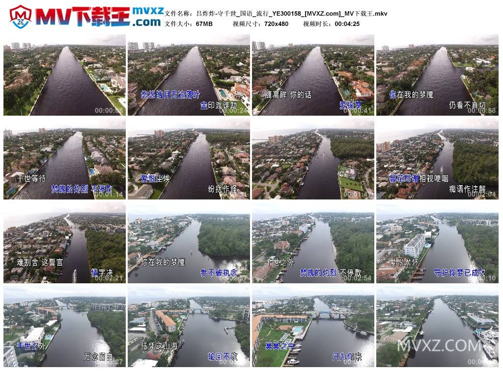 吕炸炸-守千世_国语_流行_YE300158